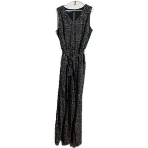 Apt.‎ 9 women’s size XXL belted sleeveless full length jumpsuit. ￼